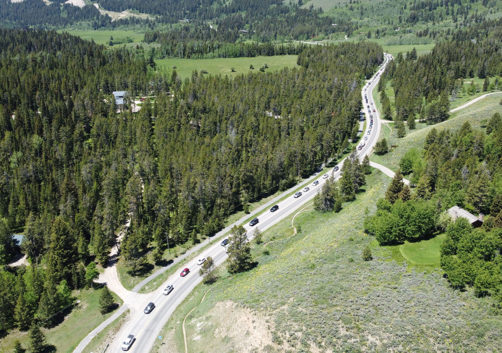 Highway 22 traffic